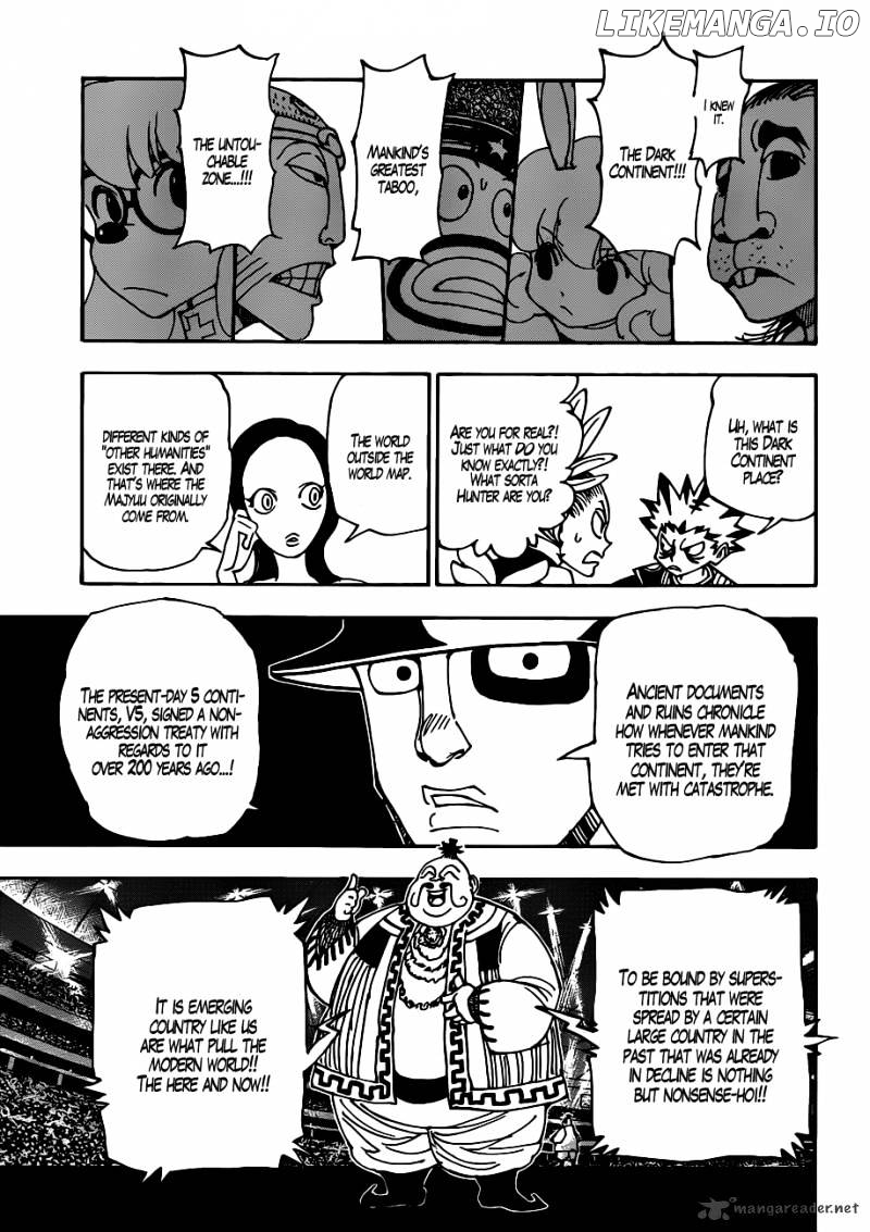 Hunter x Hunter, Chapter 340 image 04
